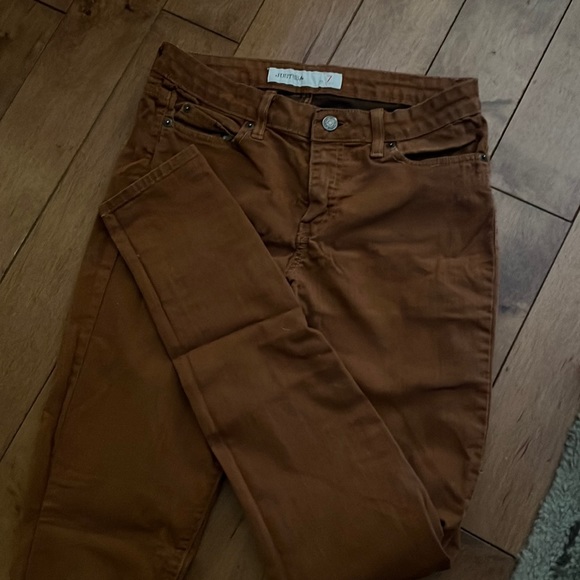 Rust colored just U.S.A. jeans - Picture 1 of 3